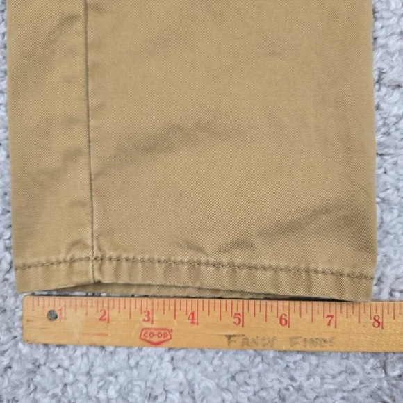 Levis 514 Pants Mens 32x32 Brown Regular Straight Mid Rise Twill Skater Preppy - Picture 11 of 14